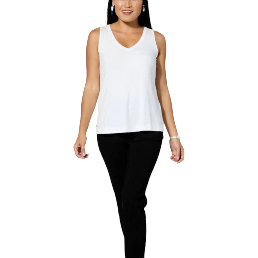 WynneLayers V-Neck Tank Cloud - Regular